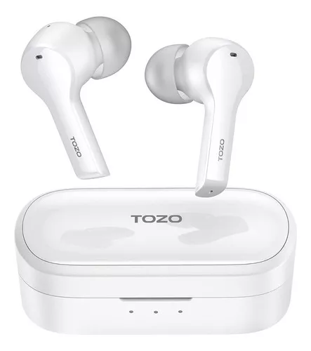 Tozo T9 Auriculares Bluetooth 5.3 Cancelación Ruido Ipx7 Color Blanco