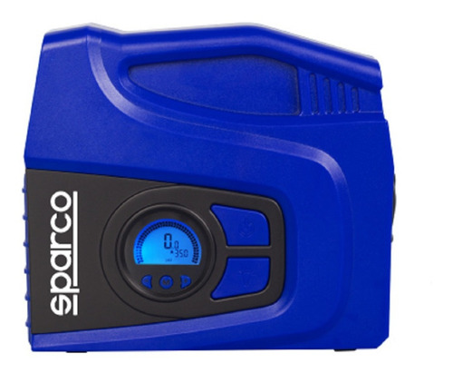 Compresor de aire eléctrico Sparco SPT163 120W 12V azul