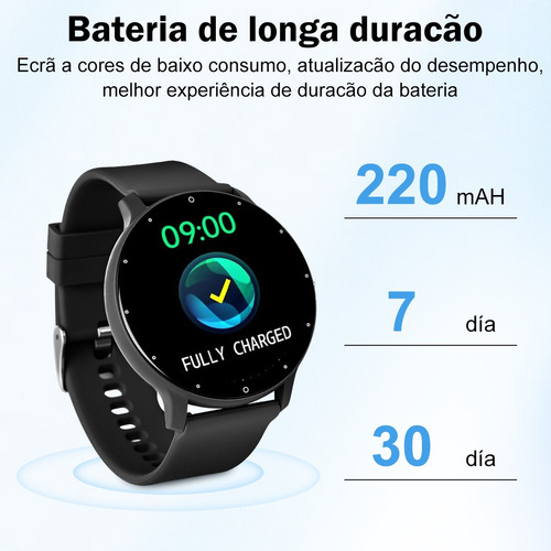 Smartwatch Reloj Deportivo Supercenter Zl02d De Silicona