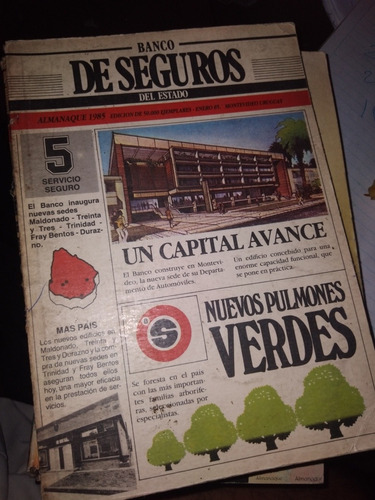 ** Almanaque Banco De Seguros Del Estado Año 1985