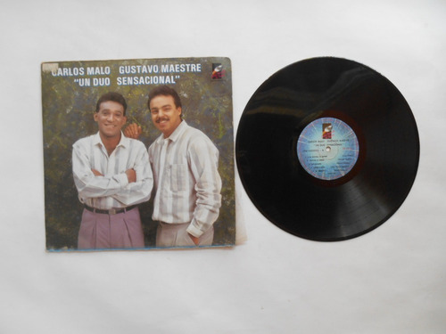 Lp Vinilo Carlos Malo Gustavo Maestre  Duo Sensacional 1990