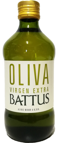 Aceite De Oliva Virgen Extra Battus Sin Tacc Bot 500 Ml