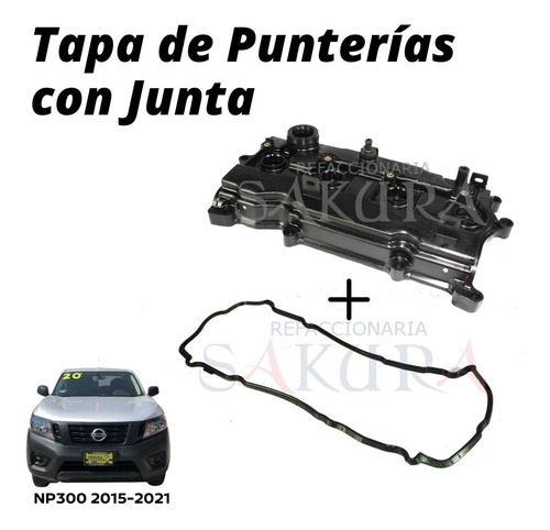 Tapa Punterias Con Junta Y Valvula Pcv Np300 2016 Orig