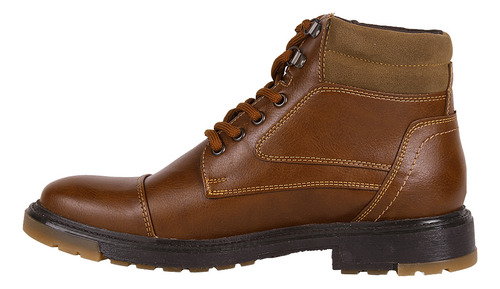 Botin Hombre Casual Café Capa De Ozono 06004227