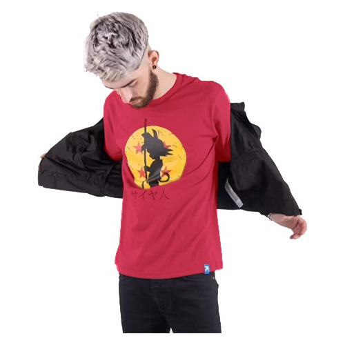 Remera De Personaje Adulto Dragón Ball Z Goku Sayayin Regalo