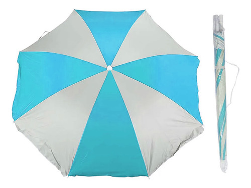 Parasol Sombrilla Articulada 180cm Mor Playa Camping