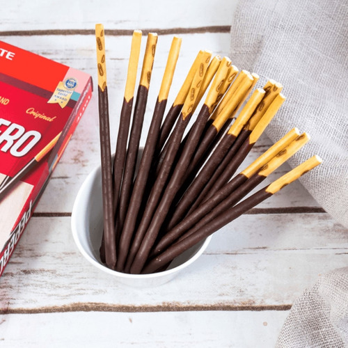 Pepero Original Stick De Galleta Y Chocolate Import Korea