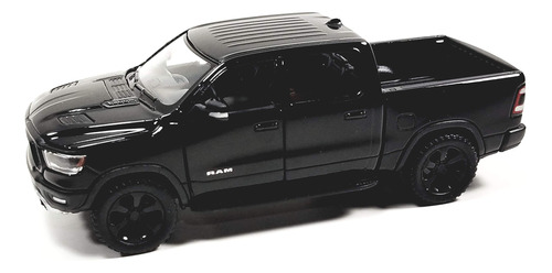 Compatible Con Kinsmart Dodge Ram 2019 Jet Black 1500 Pickup