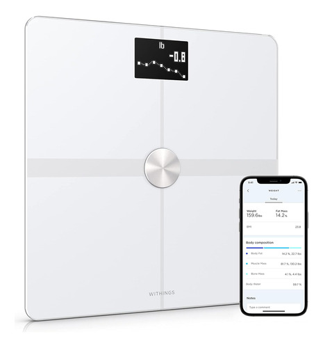 Withings Body+ - Báscula Inteligente Con Wi-fi