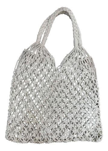 Bolso Macrame Trenzado Compañia De Sombreros