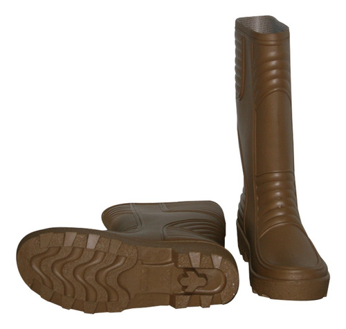 Imagen 3 de 9 de Botas Pvc Caña Larga Sin Puntera Supla, Beige Talla 45 Pc