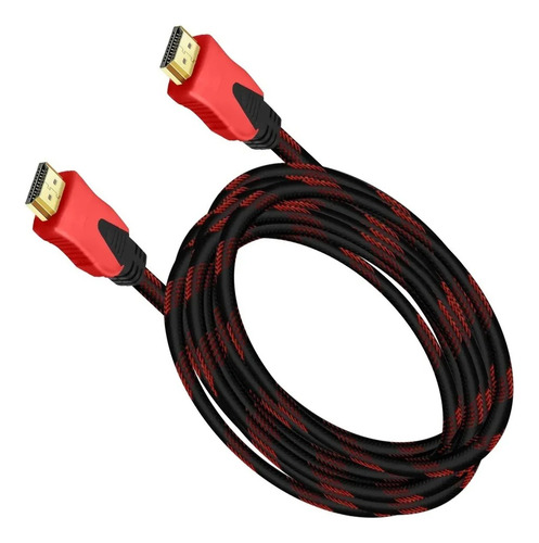 Cable Hdmi V1.4 Led Smart Tv Filtros Premium Oro 10 Metros