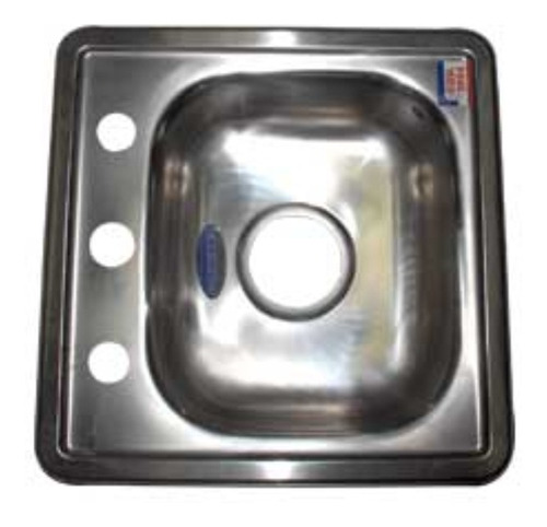 Fregadero Sobreponer  40x40  Fanainox  Acero Inox