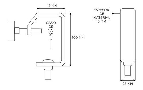 Imagen 2 de 3 de Morsa M408 Acero Iluminacion Efectos Led Usos Multiples Rab