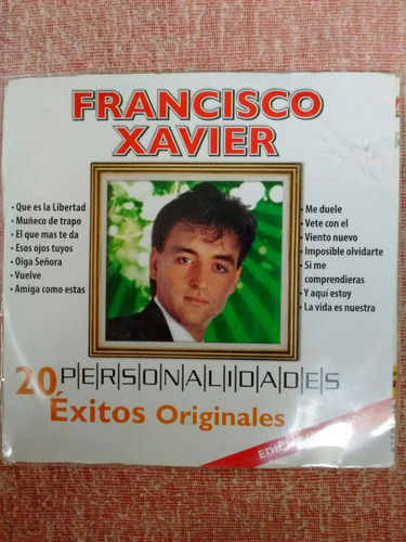 Cd De Francisco Xavier, 20 Exitos Originales Ed. Limitada.-