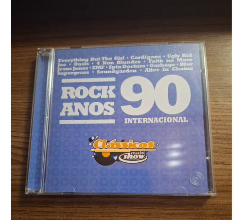 Cd Rock Anos 90 - Internacional - Clássicos Multishow - 2007