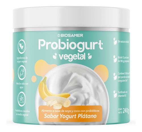 Probiogurt Vegano Para Preparar Yogurth. 240g Agronewen.