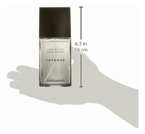 Issey Miyake Leau Dissey Intense For Men Edt Spray 2.5 Oz