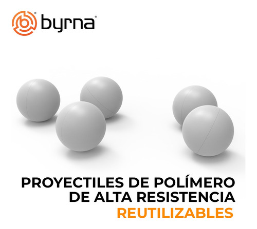 Imagen 4 de 10 de Postas De Polímero Byrna X95 Kinetic Disuasiva Sd .68 / 17,5