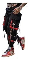 Comprar Hip Hop Cargo Joggers - Calça De Moletom Harém, Cor N