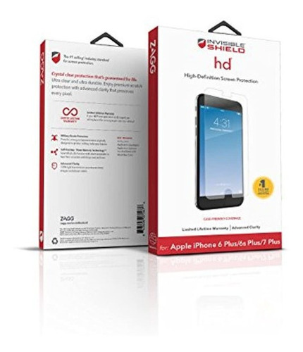 Zagg Invisibleshield Hd - Ez Apply Film Protector De Pantall