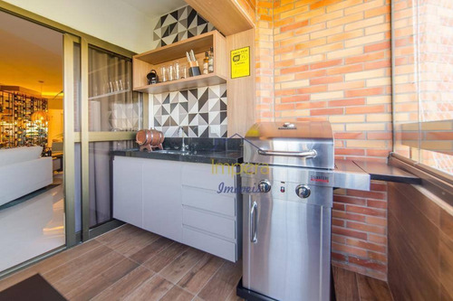 Imagem 9 de 14 de Apartamento Ed. Paul Cezanne Com 4 Dormitórios À Venda, 205 M² Por R$ 1.300.000 - Vila Ema - São José Dos Campos/sp - Ap0540