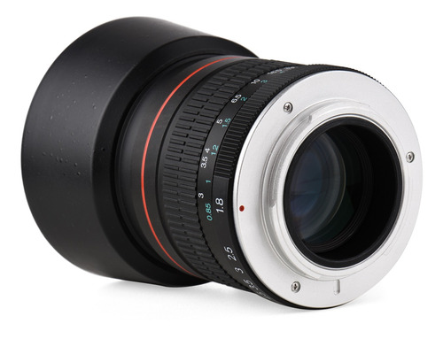 Imagen 2 de 9 de Andoer 85 Mm F1.8 Teleobjetivo Mediano De Apertura Grande Fo