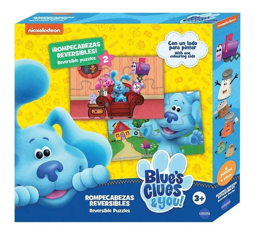 Puzzle Reversible De Blue´s Clues & You 1652