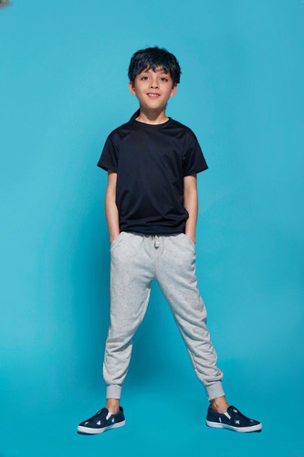 Pants Tipo Jogger Para Niños Alta Calidad Jaspeado