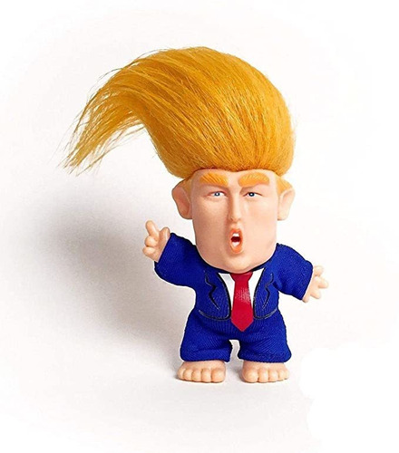 Muñeca Coleccionable Del Presidente Donald Trump Troll - Cab