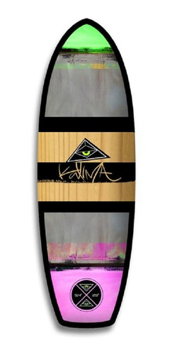 Deck Tabla Cruiser Kalima Surf Skate Maple 80 X 24cm