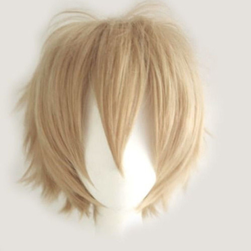 Kits De Cosplay Pelucas De Cabello Lacio Y Corto Con Volumen