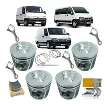 Comprar Pistao Motor Std Anel Biela Motor Bronzinas Std Ducato 2.3