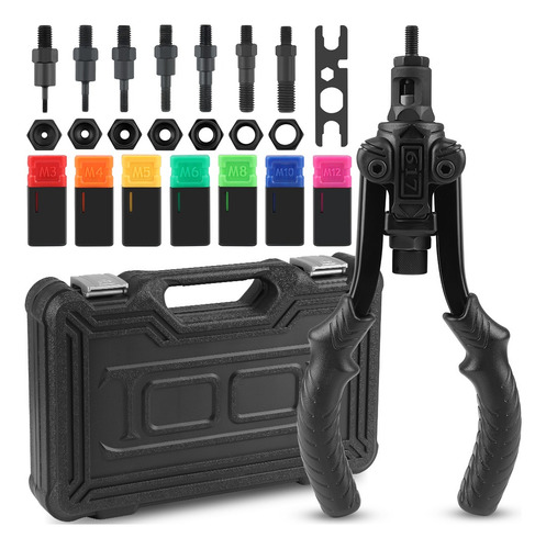 Rebitador Rebitadeira De Rosca M3-m12 Para Rebites
