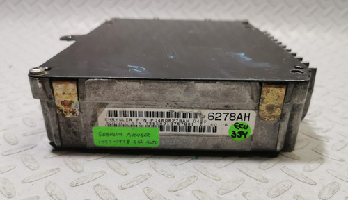Computadora Motor Sebring Avenger 1997-1998 2.5l 04606278ah (Usado)
