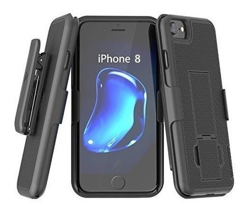 Funda Para Cinturon iPhone 8, Con Cubierta Delgada [serie D