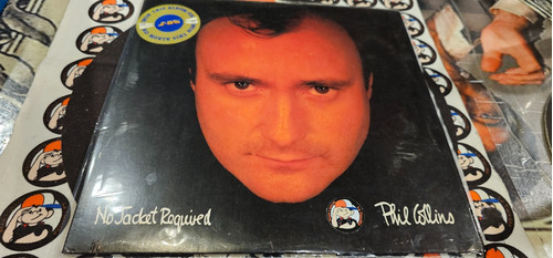 Phil Collins No Jacket Required Lp Vinilo Con Insert Usa 85