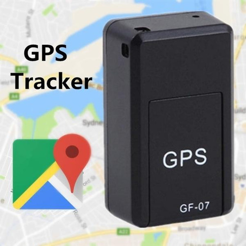 Mini localizador remoto Gf-07 Gps Cor Preto
