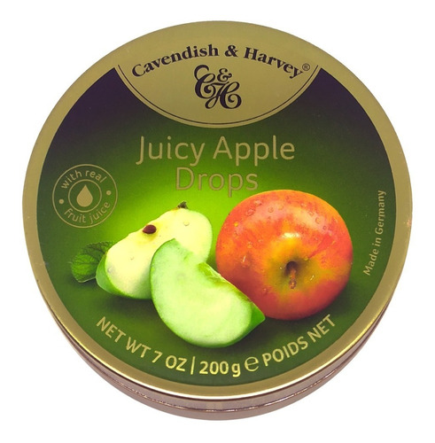 Bala Cavendish & Harvey Juicy Apple Drops 200g