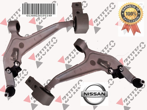 Kit 2 Horquillas Nissan Xtral 02-07 Izquierda Y Derecha