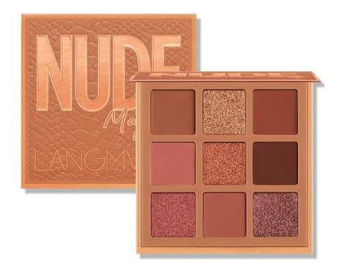 Paleta De Sombras Nude Magical - Langmanni