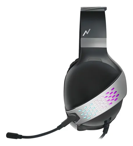 Auriculares Con Microfono Gamer Luces Led Rgb Pc Noga St-221