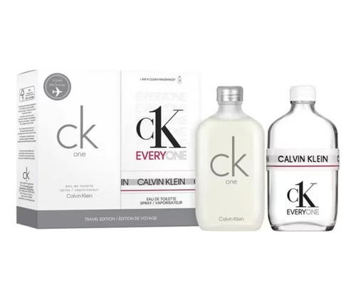 Calvin Klein Pack Ck One Edt Y Ck Everyone Edt 100 Ml C/u