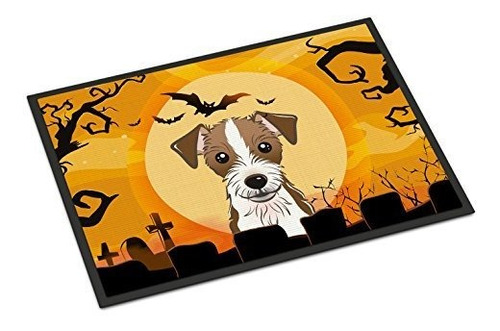 Tesoros De Caroline Bb1760mat Halloween Jack Russell Terrier