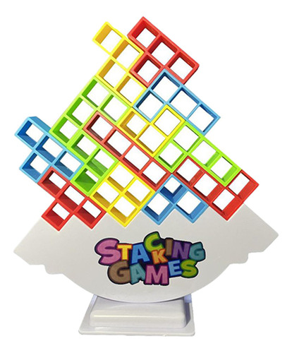 Tetris Tower Juego De Mesa 64pc - Genérica - Inglés
