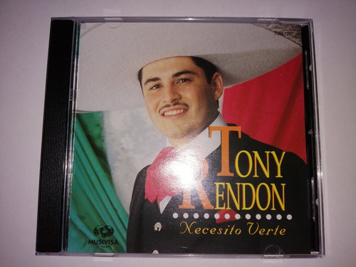 Tony Rendon - Necesito Verte Cd Nac Ed 1994 Mdisk