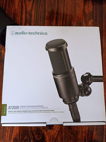 Audio Technica At2020 Microfono Condenser Ideal Grabacion