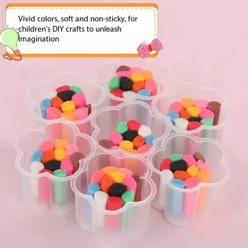 Juego De Plastilina Con 57 Piezas Y 12 Botes De Plastilina – Máquina De Helados, Moldes Y Accesorios, Incluye Babero Y Mangas, Regalo Creativo Para Niños De 3 A 8 Años