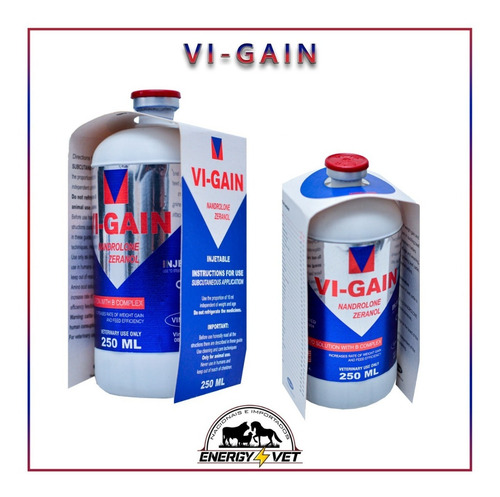 Imagem 2 de 5 de Vigain Original 250ml Suplemento Engorda Bovinos Garrote