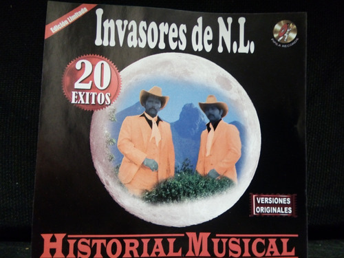 Los Invasores De N.l. - Historial Musical (cd Original)